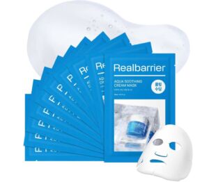 [RealBarrier] Aqua Soothing Cream Mask(10 Sheets)