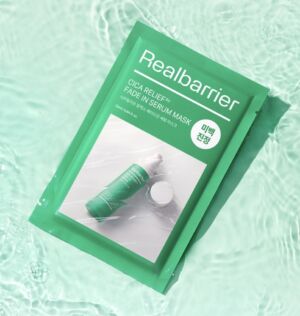 [RealBarrier] CicaRelief Rx Fade‑In Serum Mask [10 SHEETS]
