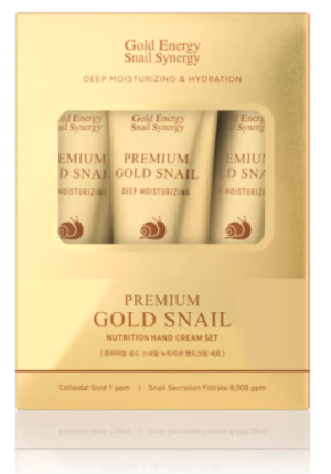 [Gold Snail] 24K Gold Snail Hand Cream Set